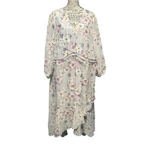 22W PLUS Midnight Velvet White Floral Wedding Church Wedding Whimsical Fairy